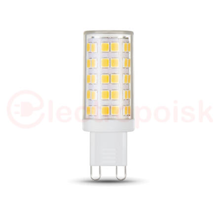 Лампа светодиодная LED 5 Вт 500 лм 2700К AC185-265В G9 капсула теплая керамическая Black Gauss