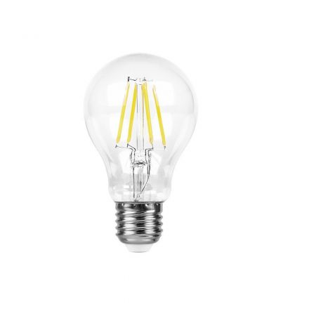 Лампа светодиодная LED 7вт Е27 белый FILAMENT