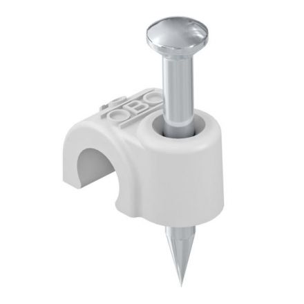 Крепежная скоба с гвоздем 18mm, L50