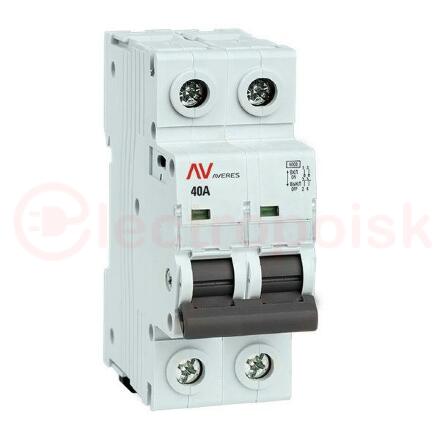 Выключатель нагрузки AVN 2P 40A AVERES