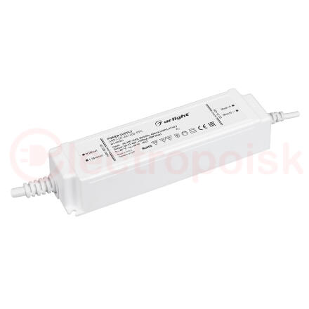 Блок питания ARPJ-SP-421400-PFC (60W, 21-42V, 1.4A) (Arlight, IP67 Пластик, 5 лет)