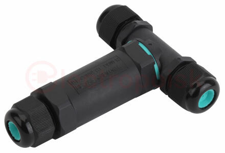 Коннектор кабельный T-образный IP68 5-Pin ЭРА