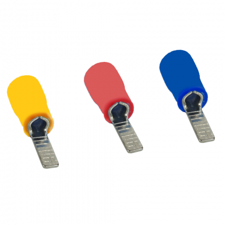 Наконечник штыревой плоский НШпИ OptiKit T-Shp-PVC-4,0-6,0(100шт)