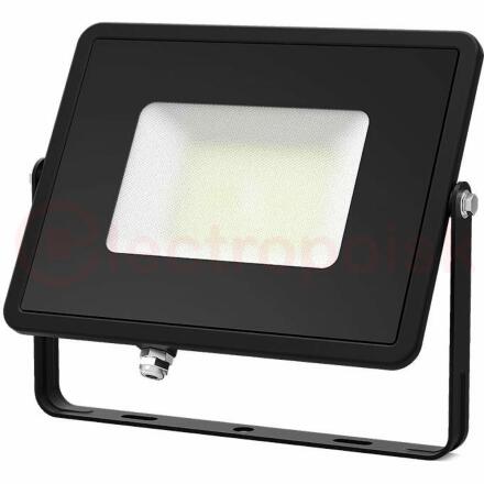 Прожектор светодиодный ДО-50 Вт 6000 Лм 3000К 175-265 В IP65 черный LED Qplus Gauss