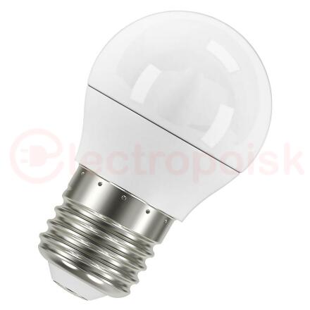 Лампа светодиодная LED 10 Вт E27 6500К 800Лм шарик 220 В (замена 75Вт) OSRAM