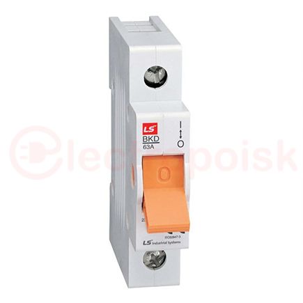 Выключатель разъединитель BKD 1P 100A