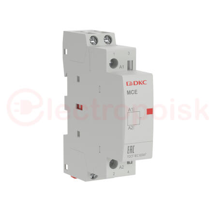 Контактор модульный YON max типа MCE, 2P, 25A, 240В, 2НО