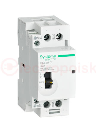Контактор 2P 2НО 40A AC 230В-230В City9 Set