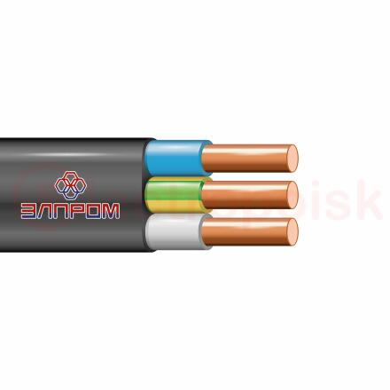 Кабель ВВГ -П нг(А)LS 3х4.0 0.66кВ