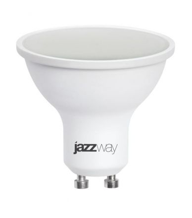 Лампа светодиодная LED 8Вт GU10 4000K диммируемя  Jazzway