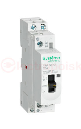 Контактор модульный City9 Set 2P 2НО 25A AC 230В-230В
