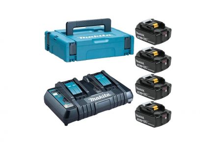Набор PSK MKP2PT184 (BL1850Bx4шт., DC18RD, кейс MAKPAC тип 2)