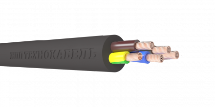 Провод ПВСнг(А)-LS 5х1,5(4х1,5+1х1,5ч) ТРТС