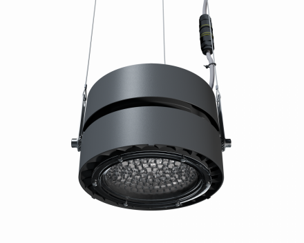 Светильник LED L-industry II 71 Вт 10295Лм диаграмма Г60 5,0K мультилинза металл подвесное крепление IP65
