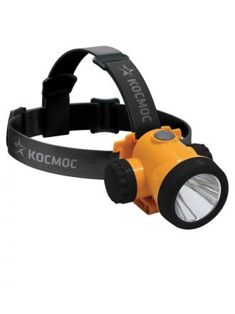 Фонарь налобный аккумуляторный KOCH3WLi-On, 3W LED, аккум. 3,7V 1200 mAh, 240 Lm, 8 часов, Космос