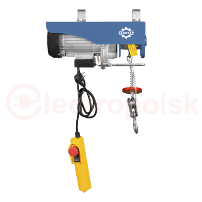 Таль электрическая мини стационарная GEARSEN PA 220В, 250/500кг, 12/6м (уценка)