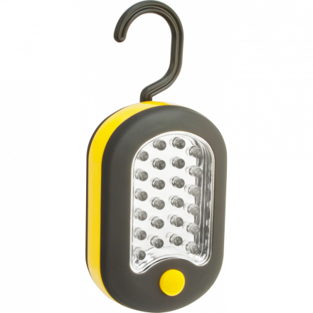 Фонарь светодиодный NPT-W02-3AAA 24+3LED пластик+резина