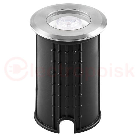 Светильник светодиодный подводный ДВУ-3w 24в RGB IP68 круг (БЕЗ ДРАЙВЕРА!)