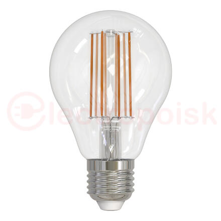 LED-A70-17W/4000K/E27/CL PLS02WH Лампа светодиодная. Форма ''A'', прозрачная. Серия Sky. Белый свет (4000K). Картон. ТМ Uniel.''