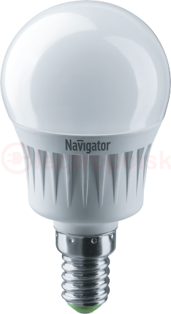Лампа светодиодная LED 7вт E14 теплый шар