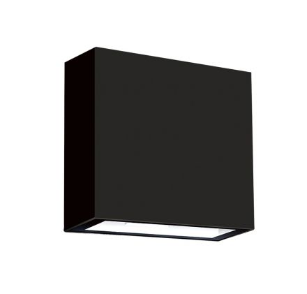 Светильник светодиодный фасадный ДБУ-2x4w 4000K черный IP65 Jazzway PWL-120120/0-90D