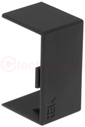 ELECOR Соединитель на стык КМС 15х10 черный (4шт/компл)