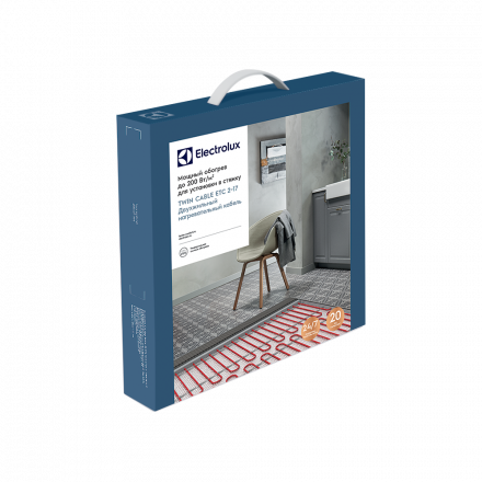 Кабель нагревательный ELECTROLUX Twin Cable 2-17-100