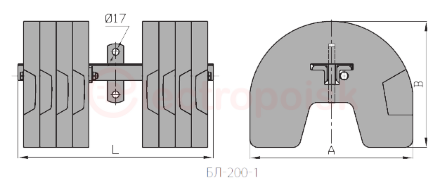 БЛ-200-1-1 коромысло