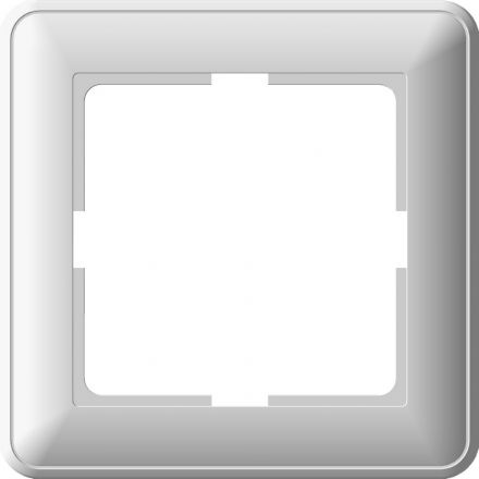 W59 Рамка 1 пост белая
