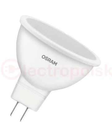 Лампа светодиодная LED 5Вт GU5.3 6500К 400лм 230V FR MR16 (замена 50Вт) OSRAM LS
