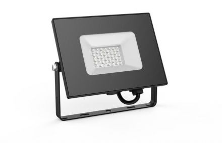 Прожектор светодиодный ДО-50 Вт 4250 Лм 6500К 200-240 В IP65 графитовый LED Qplus Gauss