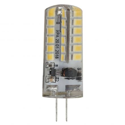 Лампа светодиодная LED 3.5Вт JC 4000К G4 нейтральный капсула 12V