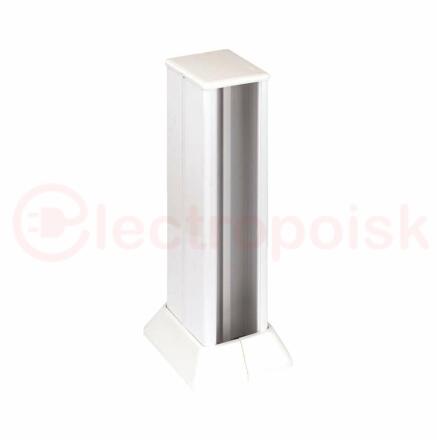 Connect Миниколонна 2-сторонняя на 4 CIMA-модуля 336х1265(158)х1095(181) мм SC белый