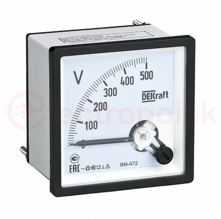 Вольтметр аналоговый шкала 300В AC 96х96мм КТ 1,5