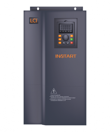 Преобразователь частоты LCI-G160/P200-4 160 кВт/200 кВт, 300А/380А, 3Ф, 380В±15%, 50Гц/60Гц, IP20, с панелью управления