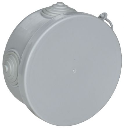 Коробка  распределительная КМ для о/п D=85х40мм IP54 4 вв (7035) GENERICA