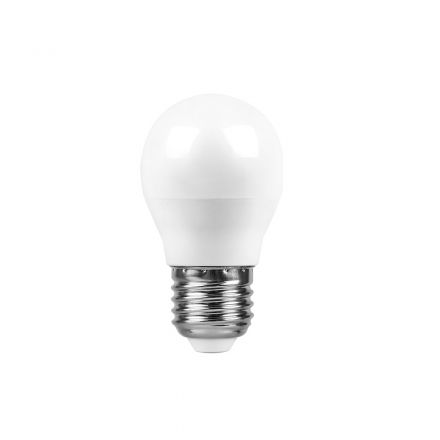 Лампа светодиодная LED 13вт Е27 дневной матовый шар