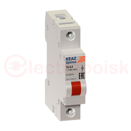 Лампа сигнальная OptiDin SL63-Y-24AC/DC-УХЛ3