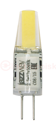 Лампа светодиодная LED 2.5вт G4 12B 200Lm холодный COB