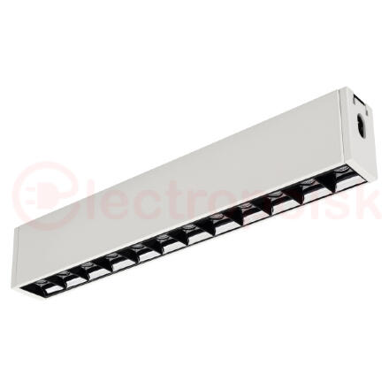 Светильник CLIP-38-LASER-S330-12W Day4000 (WH, 36 deg, 24V) (, IP40 Металл, 3 года)