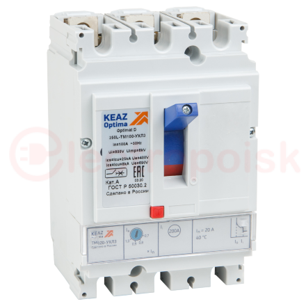 Выключатель автоматический OptiMat D250N-TM025-УХЛ3