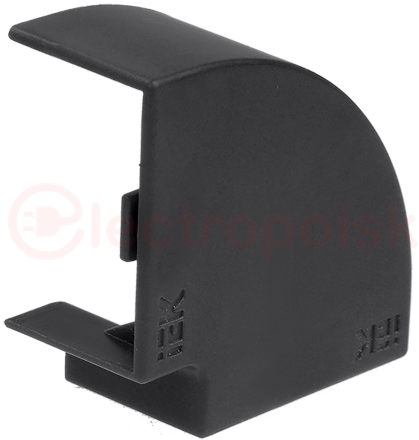 ELECOR Поворот 90град КМП 25х16 черный (4шт/компл)