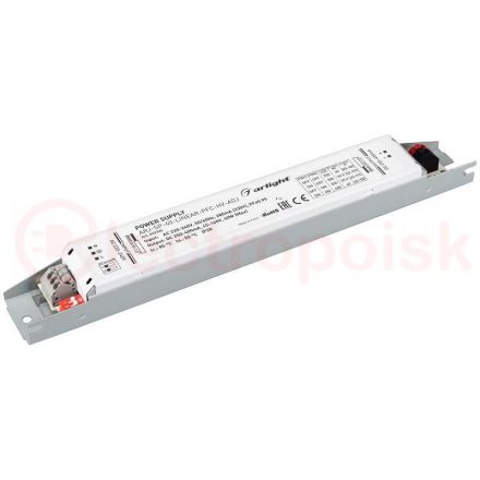 Блок питания ARJ-SP-40-LINEAR-PFC-HV-ADJ (40W, 250-400mA) (Arlight, IP20 Металл, 5 лет)