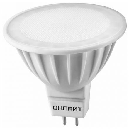 Лампа светодиодная LED 10вт 230в GU5.3 белый